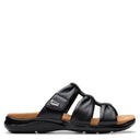 Clarks, Kitly Slide, Women's, Sandal, Black, Side view