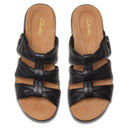Clarks, Kitly Slide, Women's, Sandal, Black, Outsole view