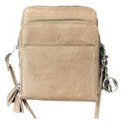 La Diva, 5249, Crossbody Bag, Taupe, Front view