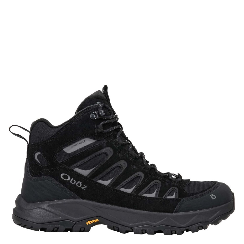 Oboz, Sawtooth Ascent Mid Insulated WP, Men's, Boot, Black Sea, Side view