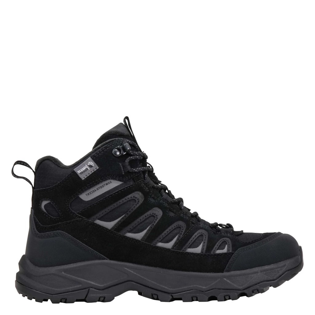 Oboz, Sawtooth Ascent Mid Insulated WP, Men's, Boot, Black Sea, Medial side view