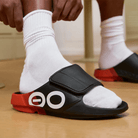 OOFOS, OOahh Sport Flex, Men's, Slide Sandal, Fire Rally, Lifestyle image