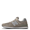 New Balance, 574, Men's, Sneaker, Grey, Angled view