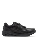 New Balance, 928 Hook & Loop, Men's, Walking Shoe, Black, Side view