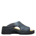 Naot, Rome, Women's, Slide Sandal, Black, Side view