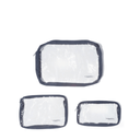 Baggallini Clear Toiletry Pouches - Shoetopia Footwear