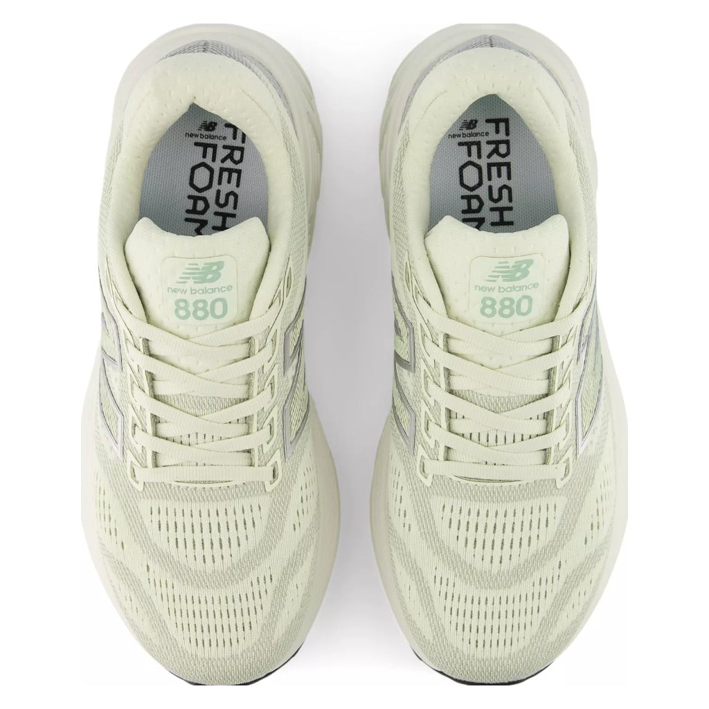 New Balance, Fresh Foam X 880v15, Women's, Running Shoe, Mineral/Sea Salt, Top view
