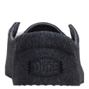 Hey Dude, Wendy Stretch Jersey, Women's, Casual Shoe, Black, Rear view