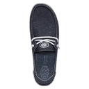Hey Dude, Wendy Stretch Jersey, Women's, Casual Shoe, Black, Top view