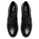 Clarks, Shaya Tess, Women's, Block Heel, Black, Top view