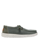 Hey Dude Wendy Chambray Grid Olive - Shoetopia Footwear