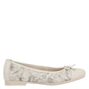 Remonte, D0K04, Women's, Flat, Taupe, Side view