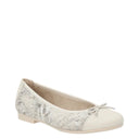 Remonte, D0K04, Women's, Flat, Taupe, Angled view