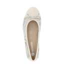Remonte, D0K04, Women's, Flat, Taupe, Top view
