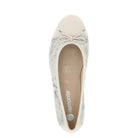 Remonte, D0K04, Women's, Flat, Taupe, Top view