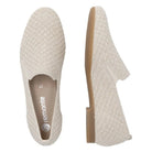 Remonte, D0K15, Women's, Flat, Cream, Pair view