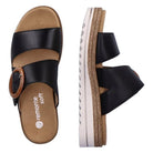 Remonte, D0Q51, Women's, Mule, Black, Pair view