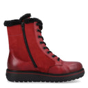 Remonte, D0U76, Women's, Boot, Red, Side view