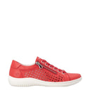 Remonte, D1E08, Women's, Sneaker, Red, Side view