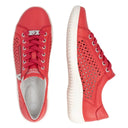 Remonte, D1E08, Women's, Sneaker, Red, Pair view