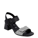 Remonte, D1K51, Women's, Sandal, Black, Angled view