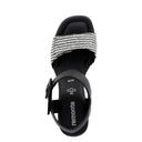 Remonte, D1K51, Women's, Sandal, Black, Top view