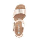 Remonte, D1K51, Women's, Sandal, Copper, Top view
