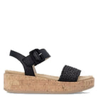 Remonte, D1N56, Women's, Sandal, Black, Side view