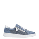 Remonte, D2E03, Women's, Sneaker, Blue, Side view