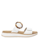Remonte, D3J51, Women's, Sandal, Off-White, Side view