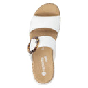 Remonte, D3J51, Women's, Sandal, Off-White, Top view