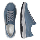 Remonte, D3Q00-14, Women's, Sneaker, Blue, Angled view