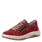 Remonte, D3Q00, Women's, Sneaker, Red, Angled view