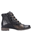 Remonte, D4391, Women's, Boot, Black, Side view