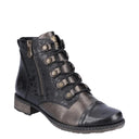 Remonte, D4391, Women's, Boot, Black, Angled view