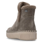 Remonte, D4A73, Women's, Boot, Grey, Rear view