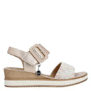 Remonte, D6453, Women's, Sandal, Taupe, Side view
