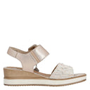 Remonte, D6453, Women's, Sandal, Taupe, Side view