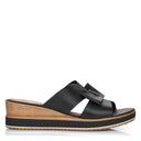 Remonte, D6456, Women's, Mule, Black, Side view