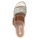 Remonte, D6463, Women's, Sandal, Beige/Gold, Top view
