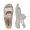 Remonte, D7647, Women's, Sandal, Frost, Angled view