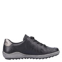 Remonte, R1402, Women's, Sneaker, Black, Angled view