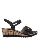 Remonte, R6266, Women's, Sandal, Black, Side view