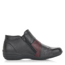 Remonte, R7674, Women's, Flat, Black, Side view