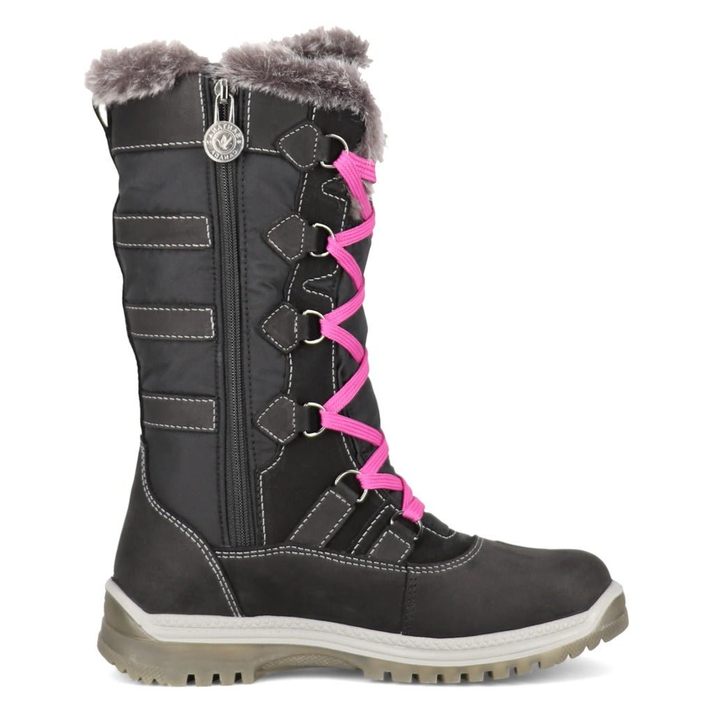 Santana Marlyna - Black/Fuschia - Shoetopia Footwear