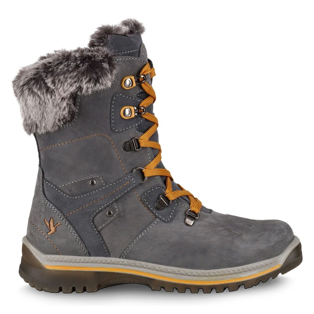 Santana Milly - Grey/Mustard - Shoetopia Footwear