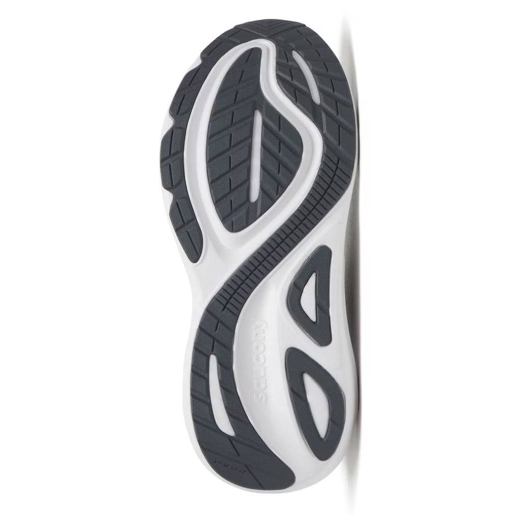 Saucony, Echelon 11, Women's, Running Shoe, Black/White, Outsole view