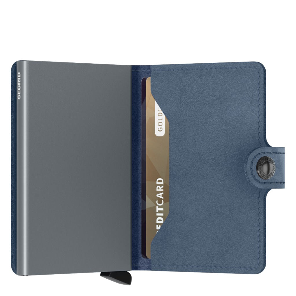 Secrid, Miniwallet Original, Wallet, Ice Blue, Half-open view