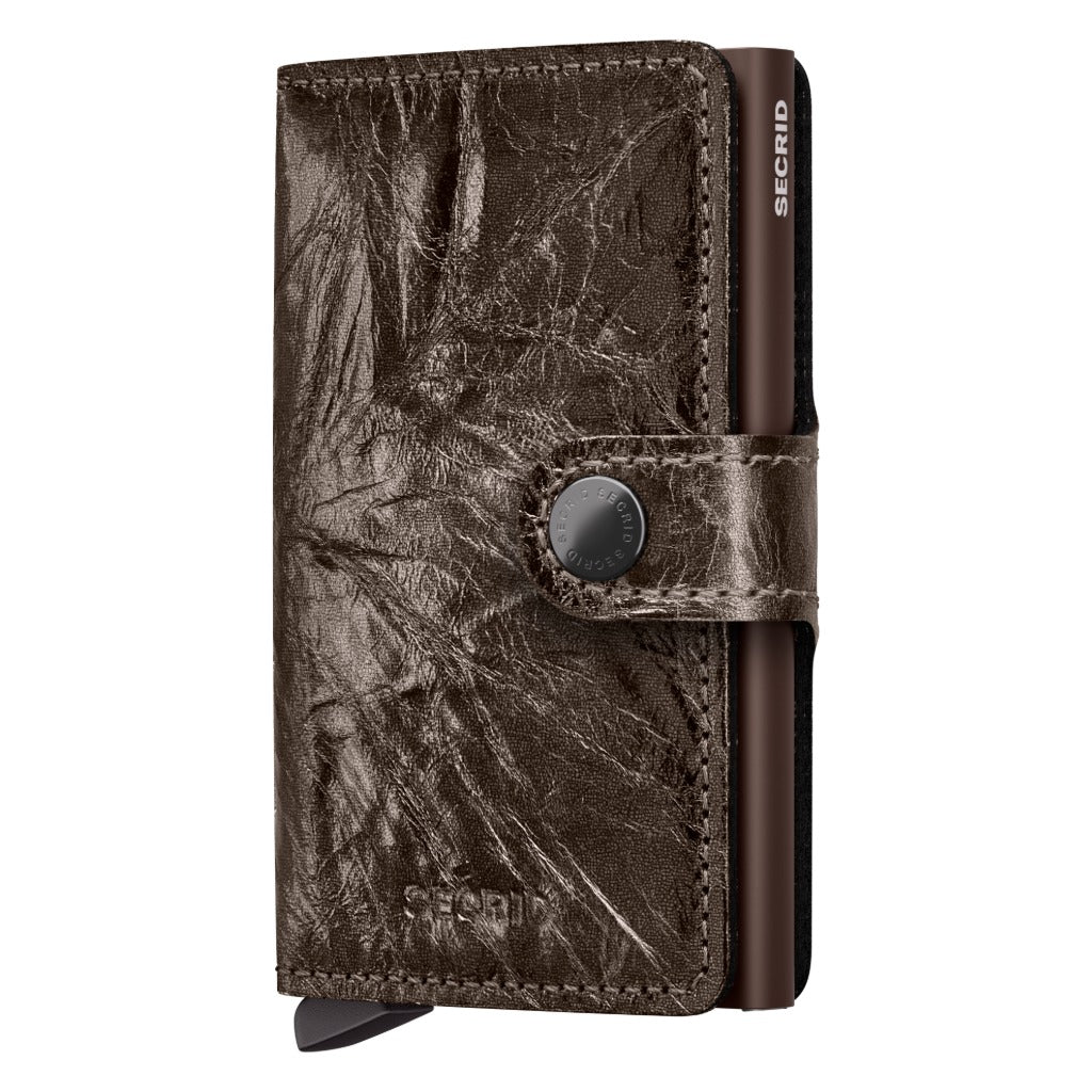 Secrid, Miniwallet Crunch, Wallet, Bronze, Front view