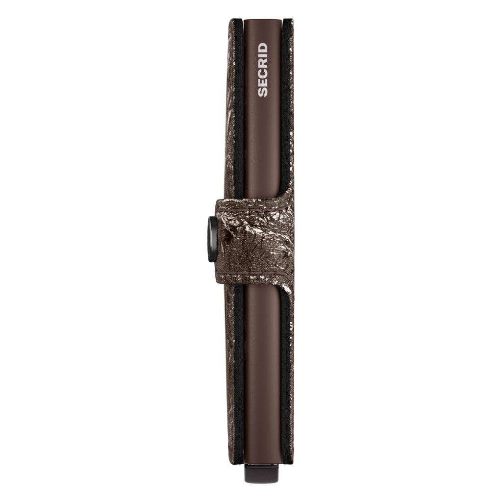 Secrid, Miniwallet Crunch, Wallet, Bronze, Side view